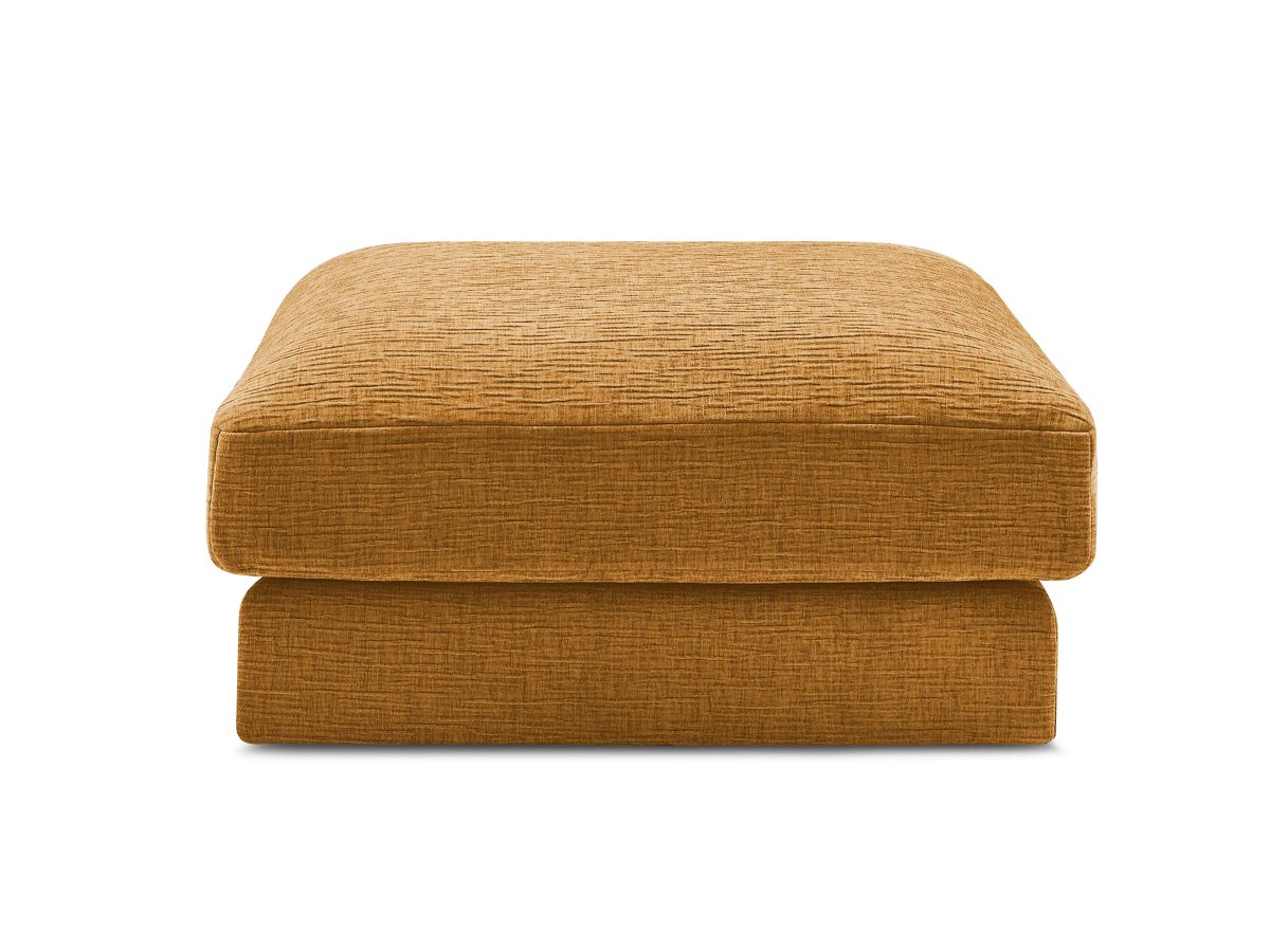 Pouf LEONARD tissu texturé