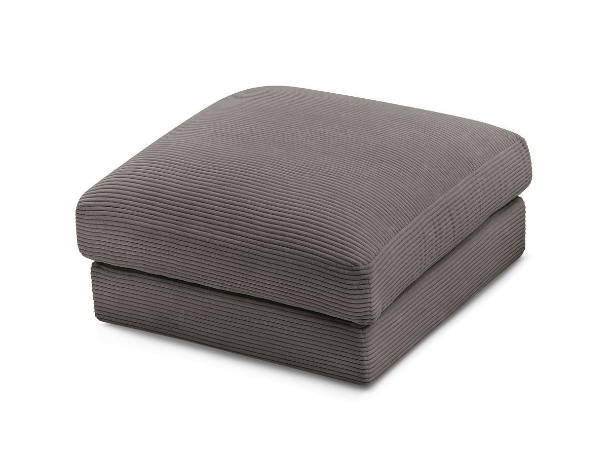 Pouf LEONARD velours côtelé