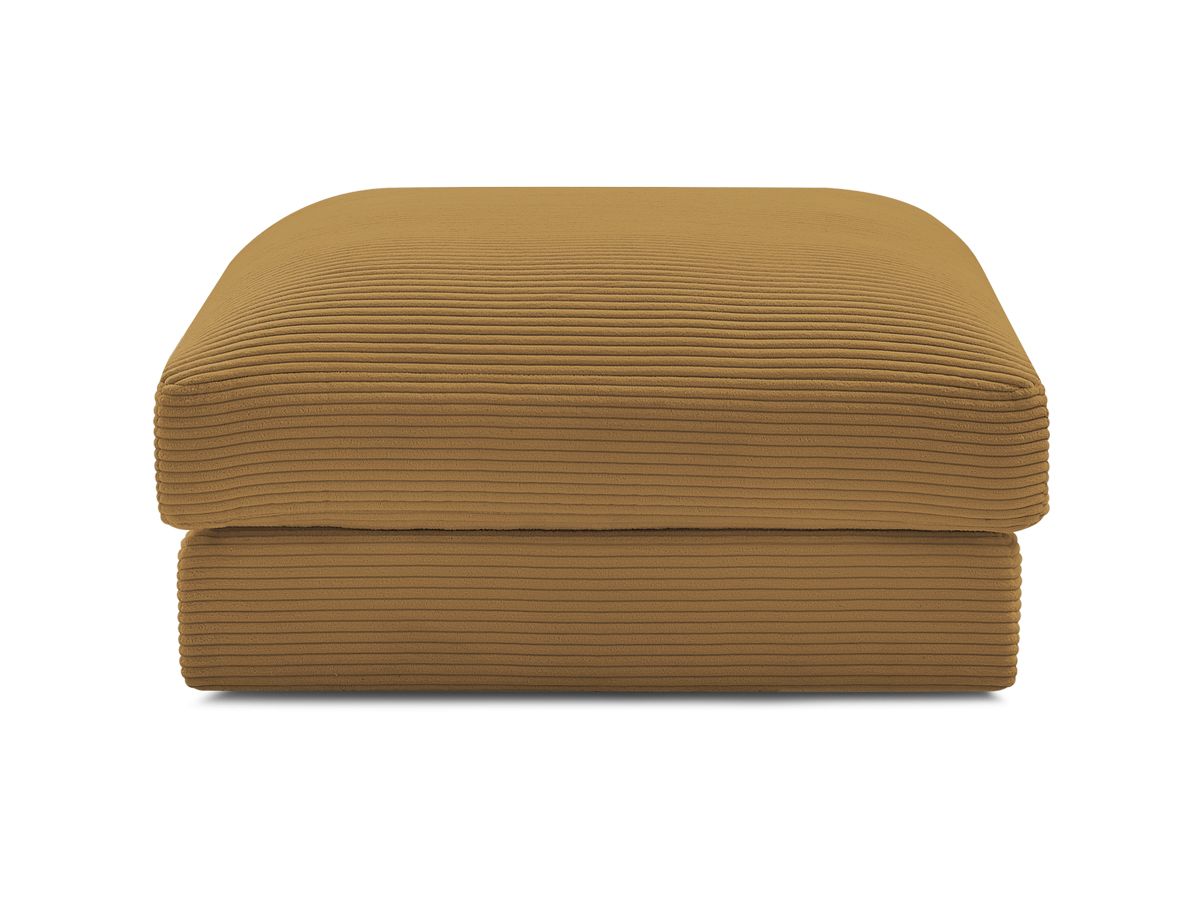 Pouf LEONARD velours côtelé