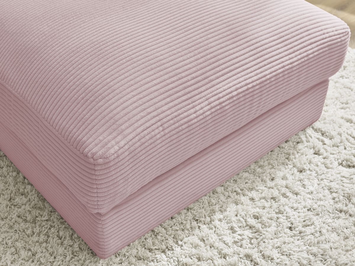 Pouf LEONARD velours côtelé