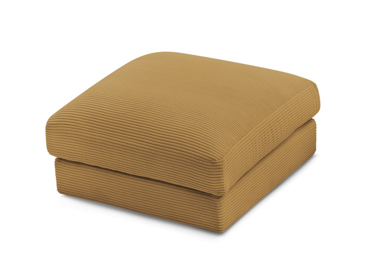 Pouf LEONARD velours côtelé