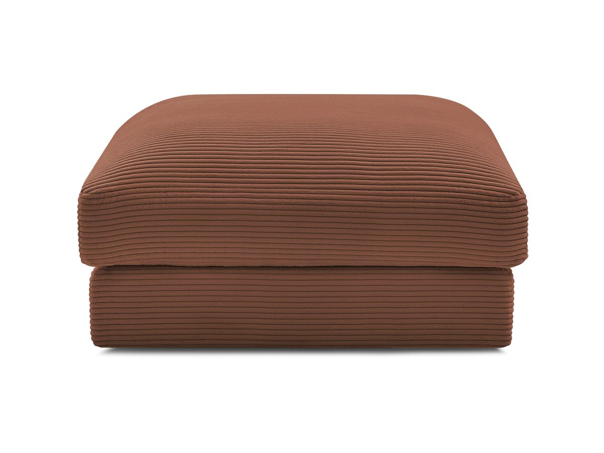 Pouf LEONARD velours côtelé