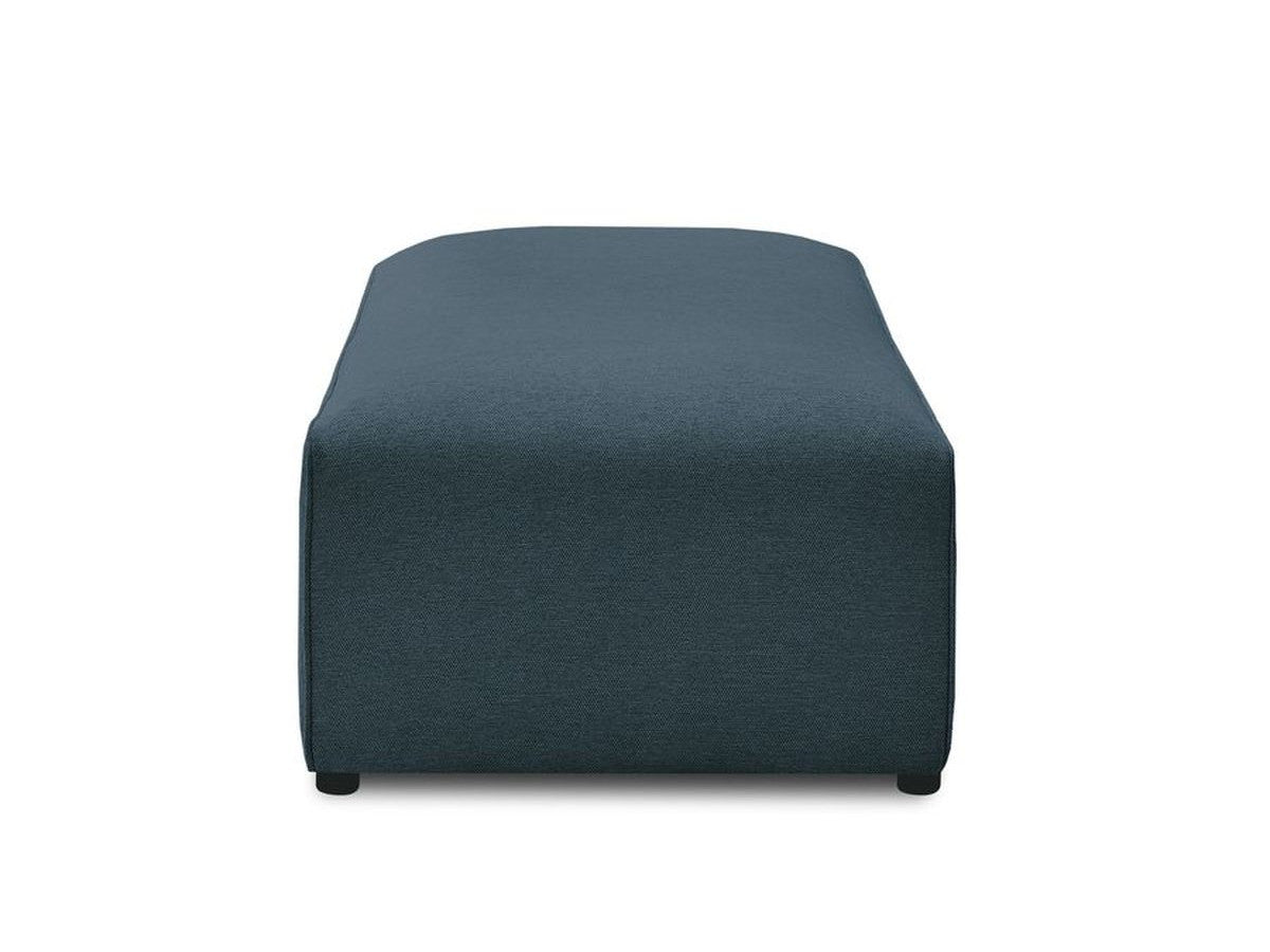 Pouf pour canapé modulable MEGEVE tissu chiné
