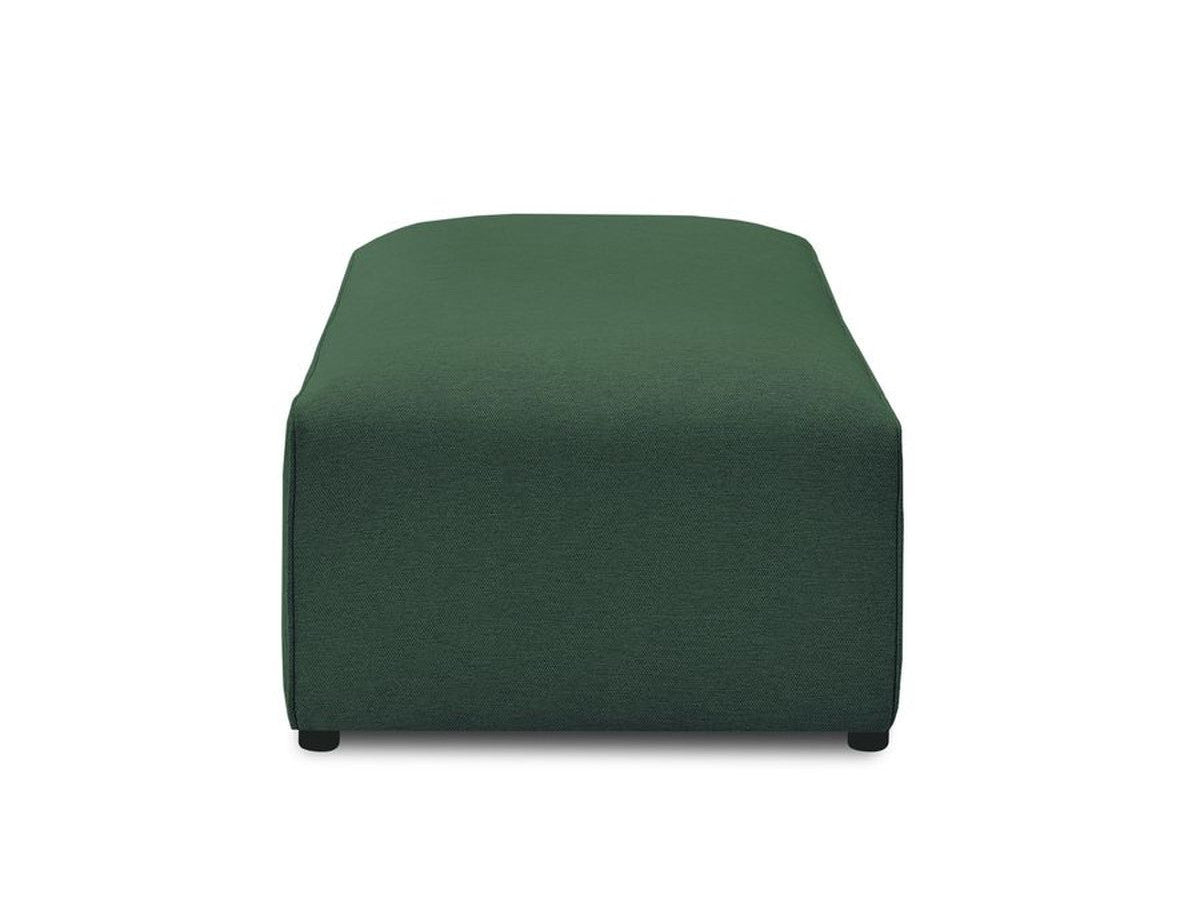 Pouf pour canapé modulable MEGEVE tissu chiné