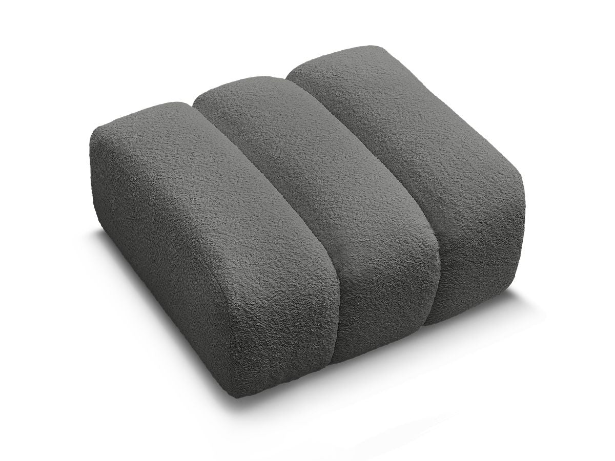 Pouf TALIA tissu bouclette