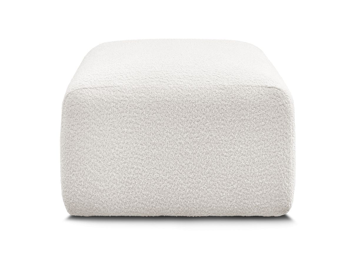 Pouf TINA tissu bouclette