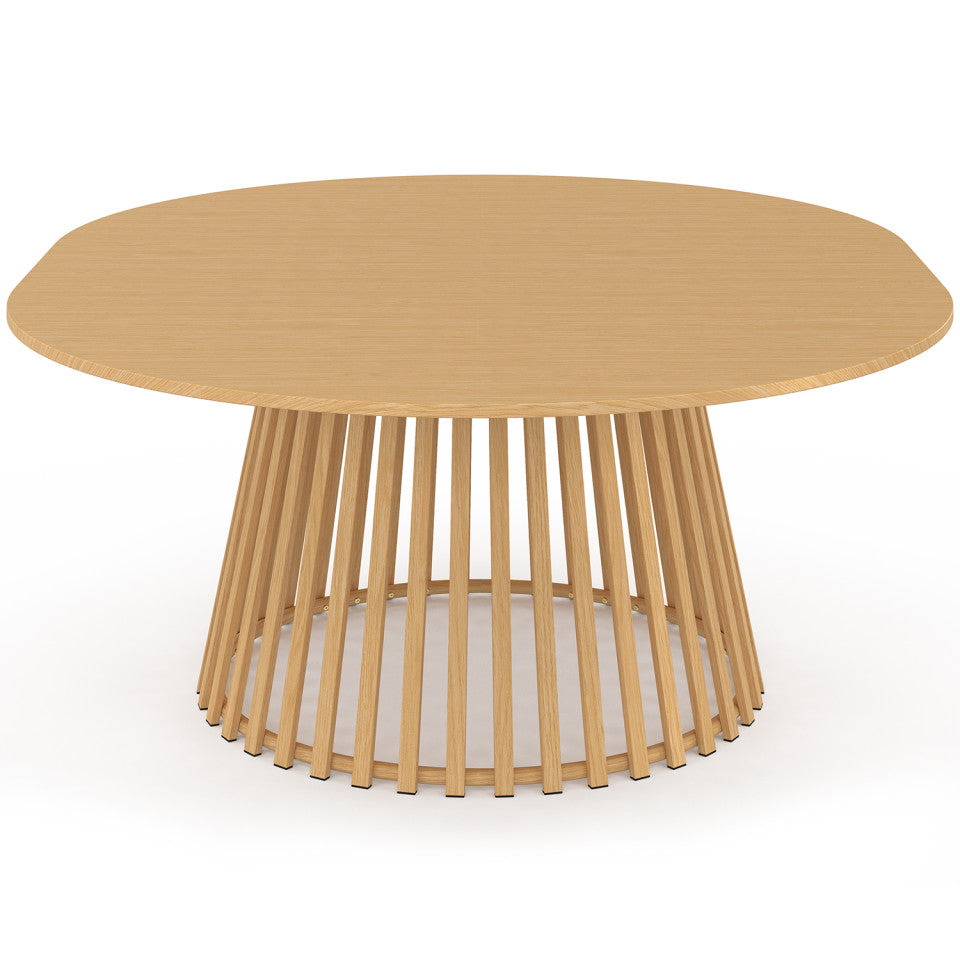 Table de jardin ronde extensible Hortensia Ø160-200cm