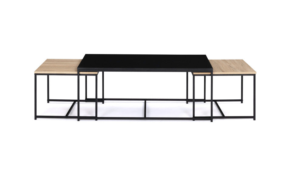 Tables basses gigognes Liverpool - Lot de 3