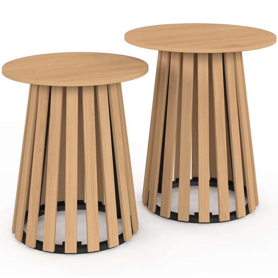 Tables d'appoint Camélia - lot de 2