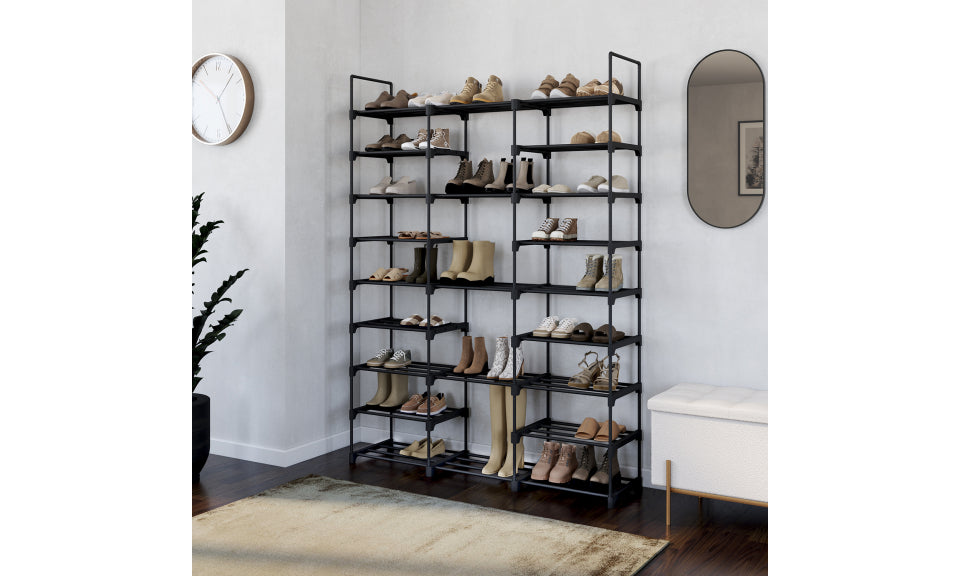 Etagère range chaussures modulable - 40 paires