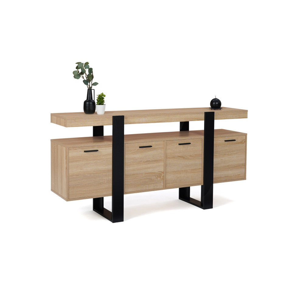 Buffet Brixton 4 portes L160cm