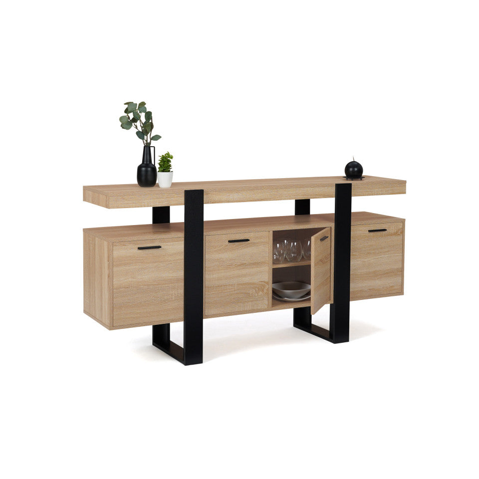 Buffet Brixton 4 portes L160cm