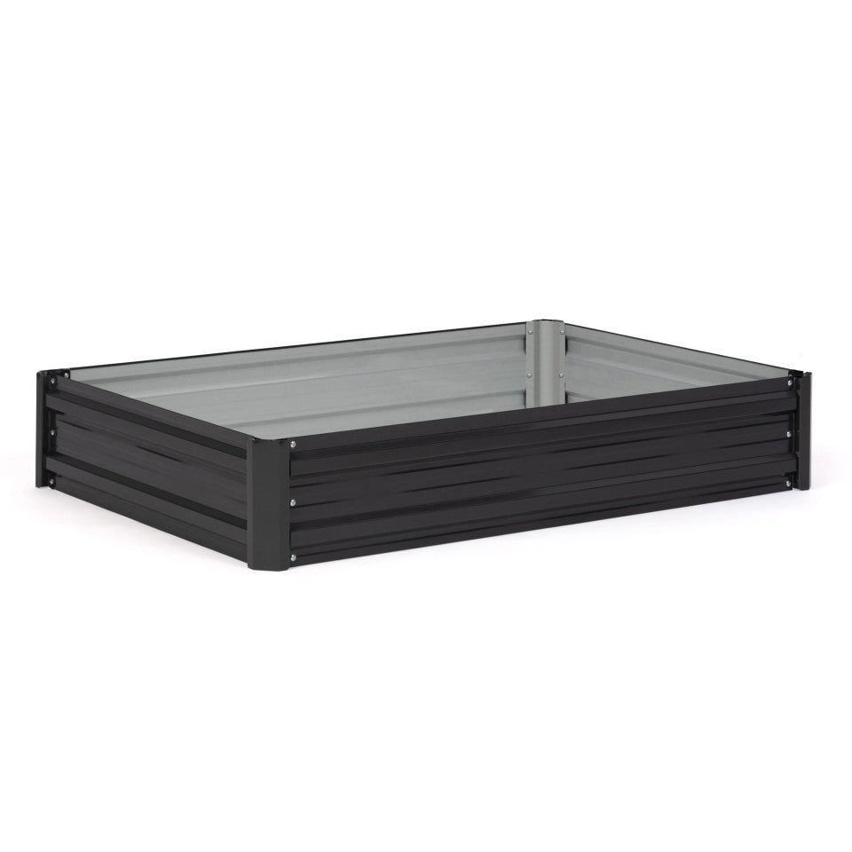 Carrés de potager en métal 115x80x20cm - lot de 2