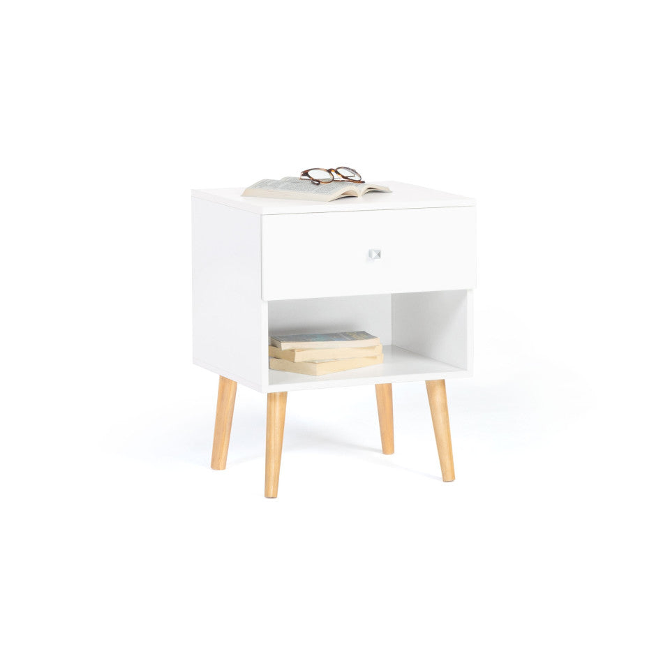 Tables de chevets Emmie 1 tiroir - lot de 2