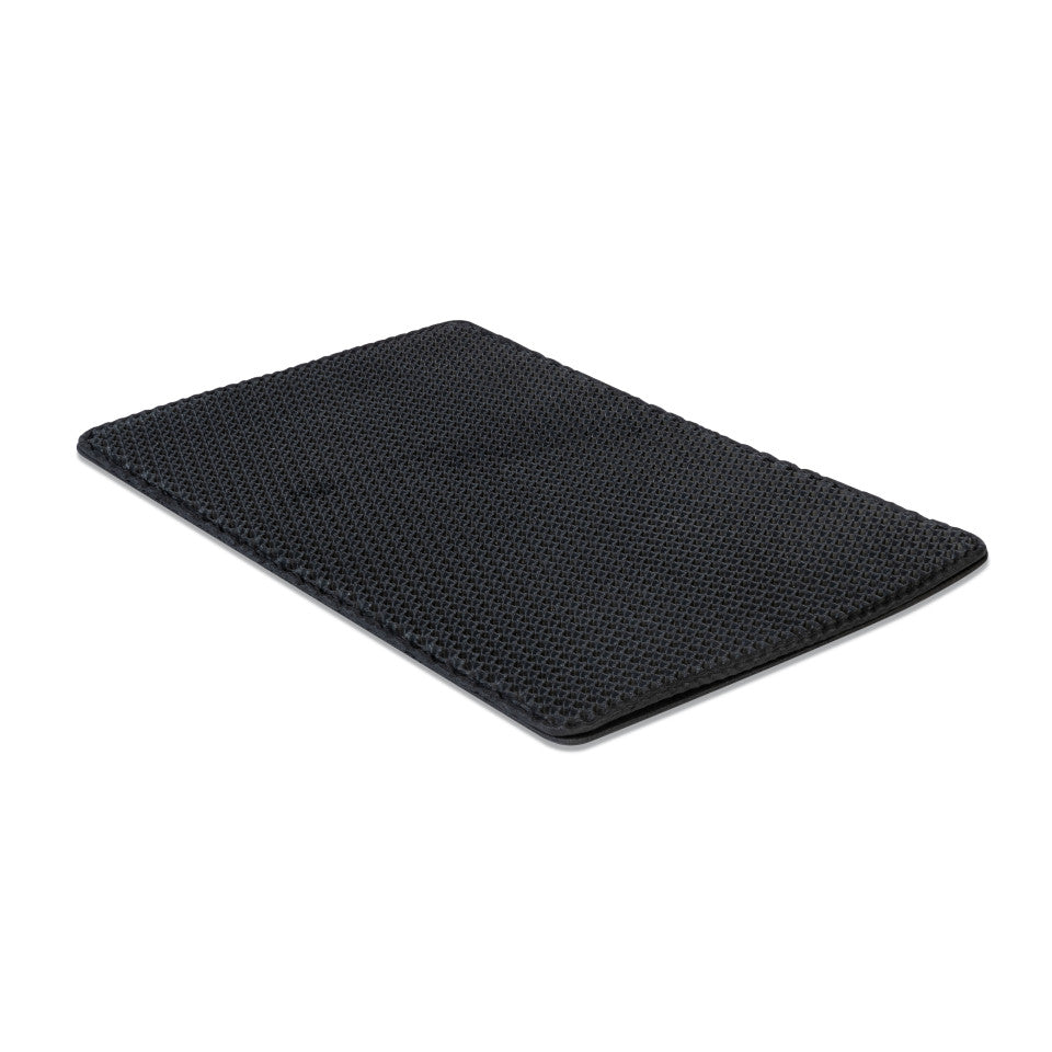 Tapis de litière double couche noir