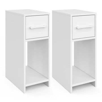 Tables de chevet Uma 1 tiroir - lot de 2