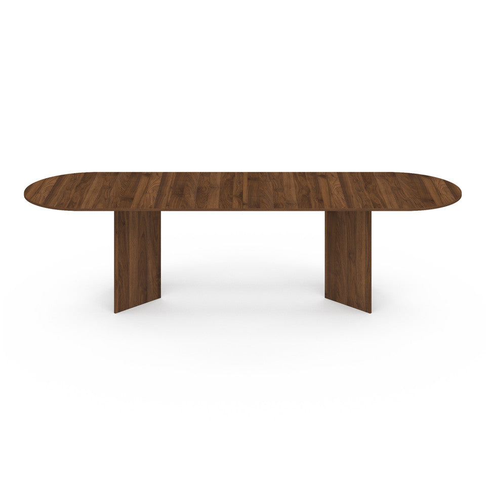 Table à manger extensible Gabin 200-300cm effet noyer