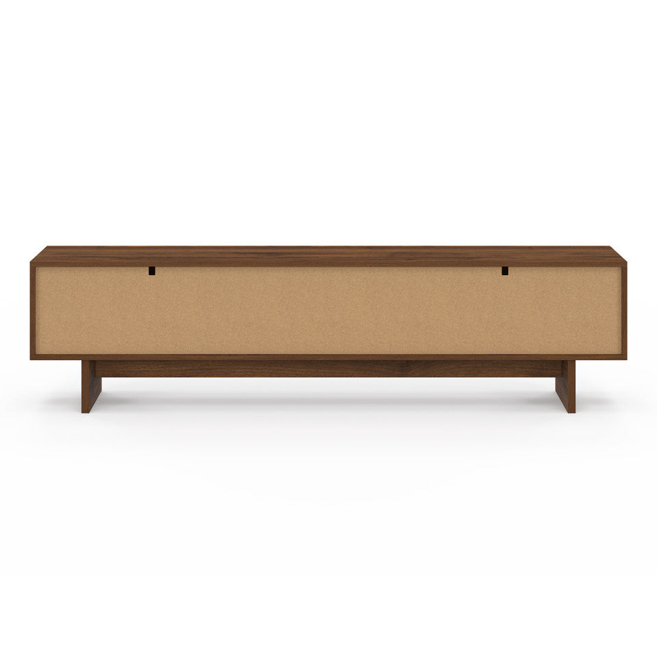 Meuble TV Yumi effet noyer 180cm