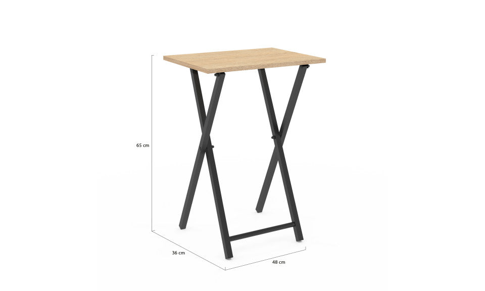 Tables d'appoint pliantes Memphis - lot de 2