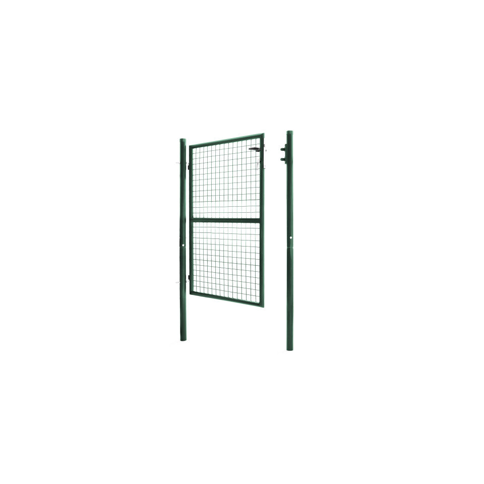 Portillon acier vert 125x100cm