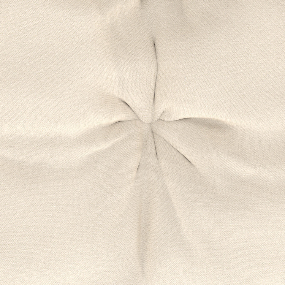Fauteuil de jardin à bascule Lois rotin et coussin écru