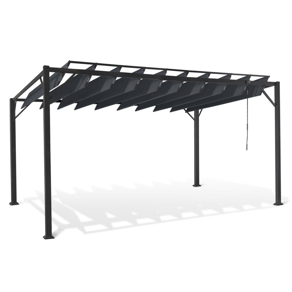 Pergola Venice toit lames orientables 3x4m