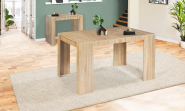 Table repas console extensible Nora 300cm bois