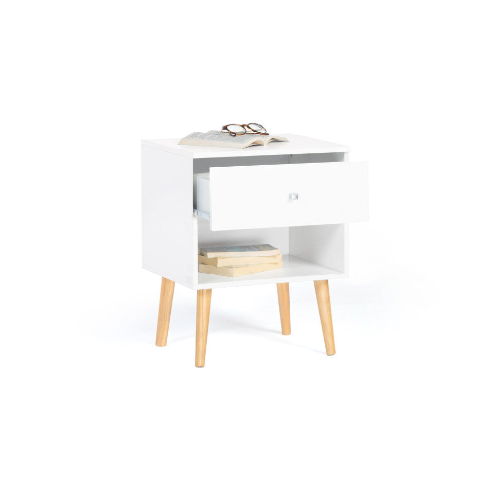 Tables de chevets Emmie 1 tiroir - lot de 2