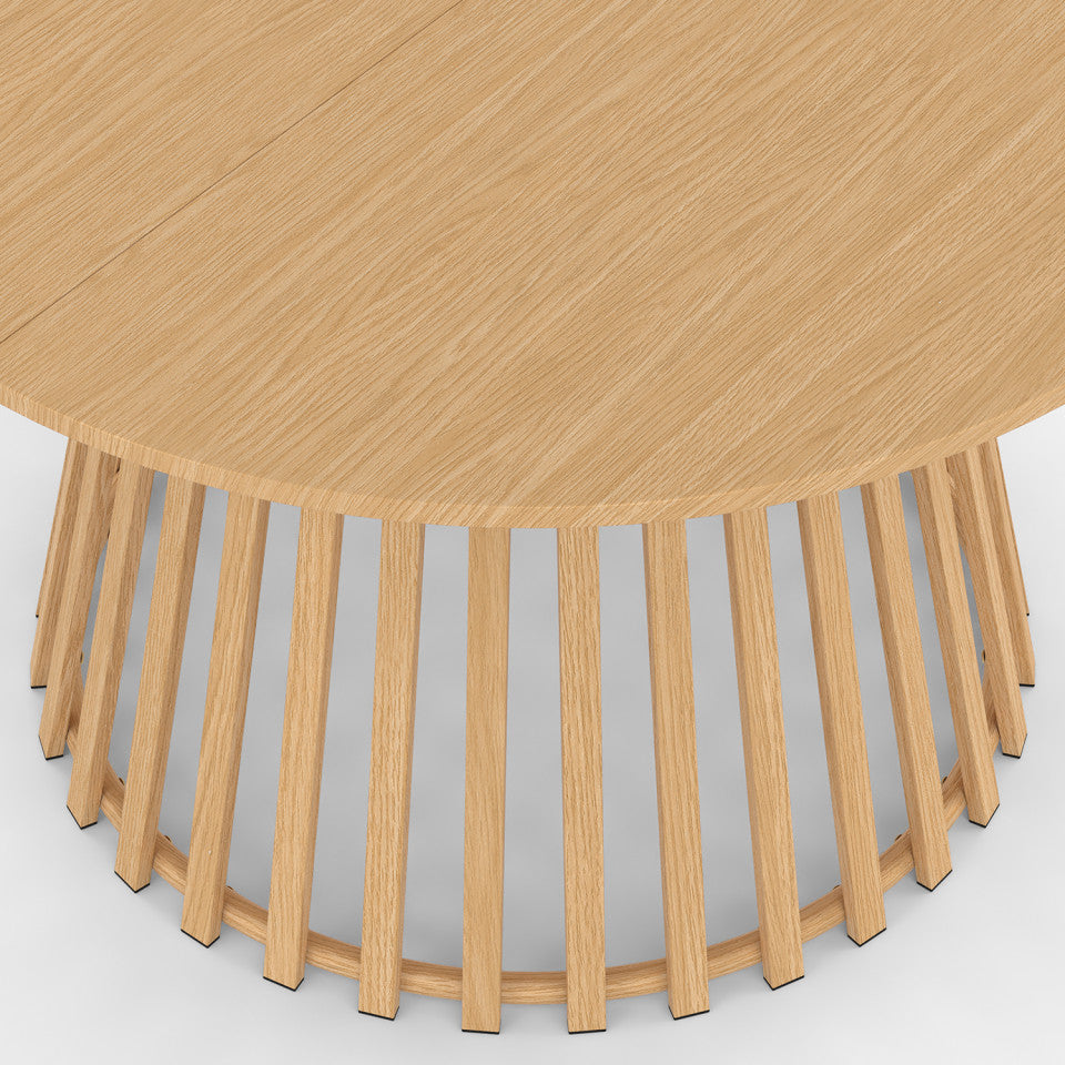 Ensemble repas Hortensia 6 places métal effet bois