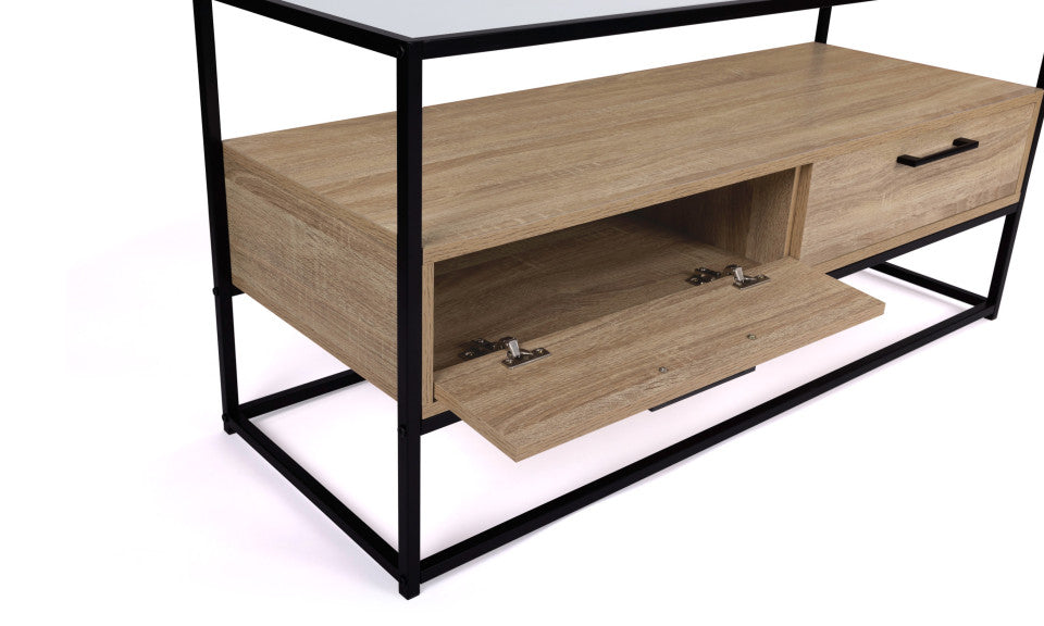 Meuble TV Siena 2 tiroirs L113cm