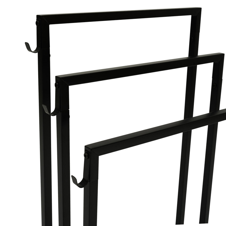 Porte-serviettes 3 niveaux en métal