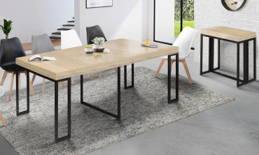 Table repas console extensible Memphis 235cm