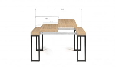 Table repas console extensible Memphis 140cm