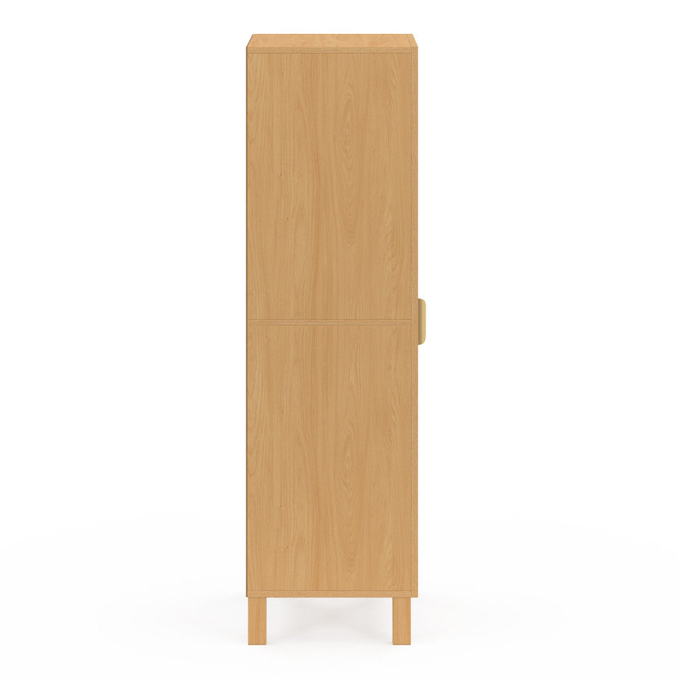 Armoire Eve 1 porte cannage H120cm
