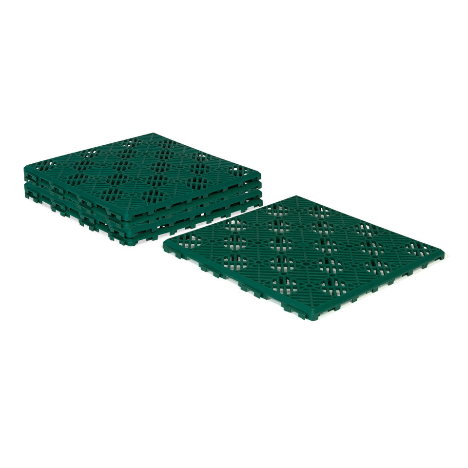 Caillebotis vert - Lot de 5