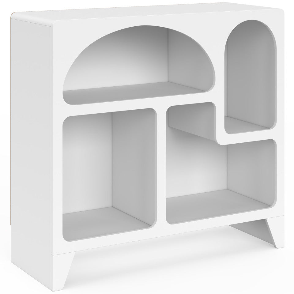 Buffet Alanya organique blanc 80cm