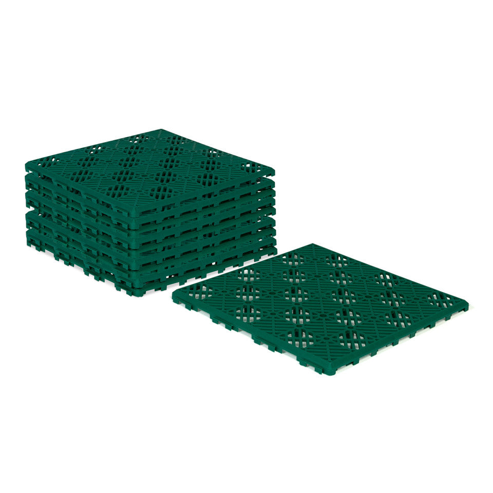 Caillebotis vert - Lot de 5