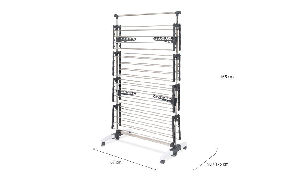 Séchoir Perfecta 4 niveaux - 40m d'étendage