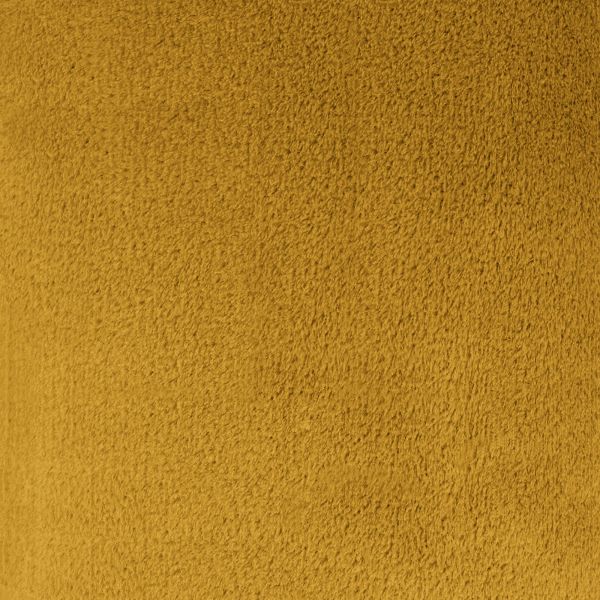 Rideau Occultant 180x260 cm Doublure polaire Polyester Moutarde
