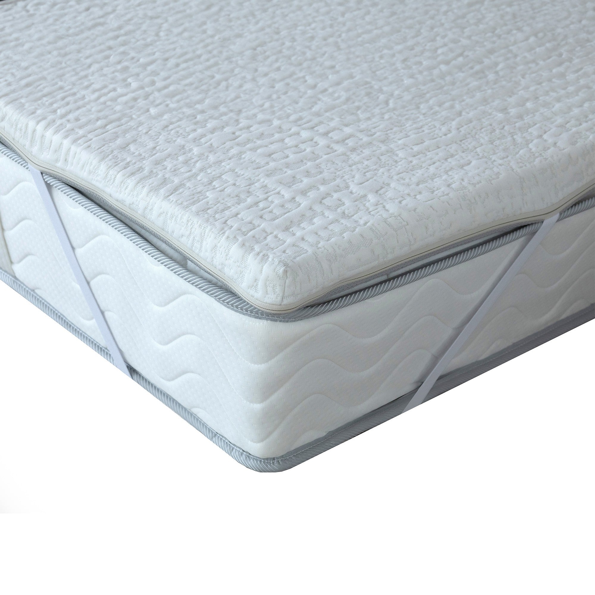 Surmatelas déhoussable mousse à mémoire de forme 5 cm