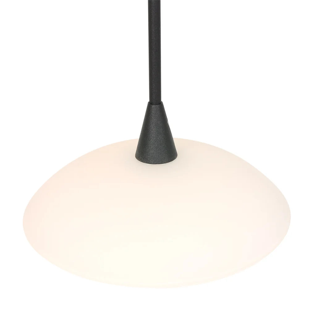 Grande lampe de table à manger - suspension noire - Tallerken