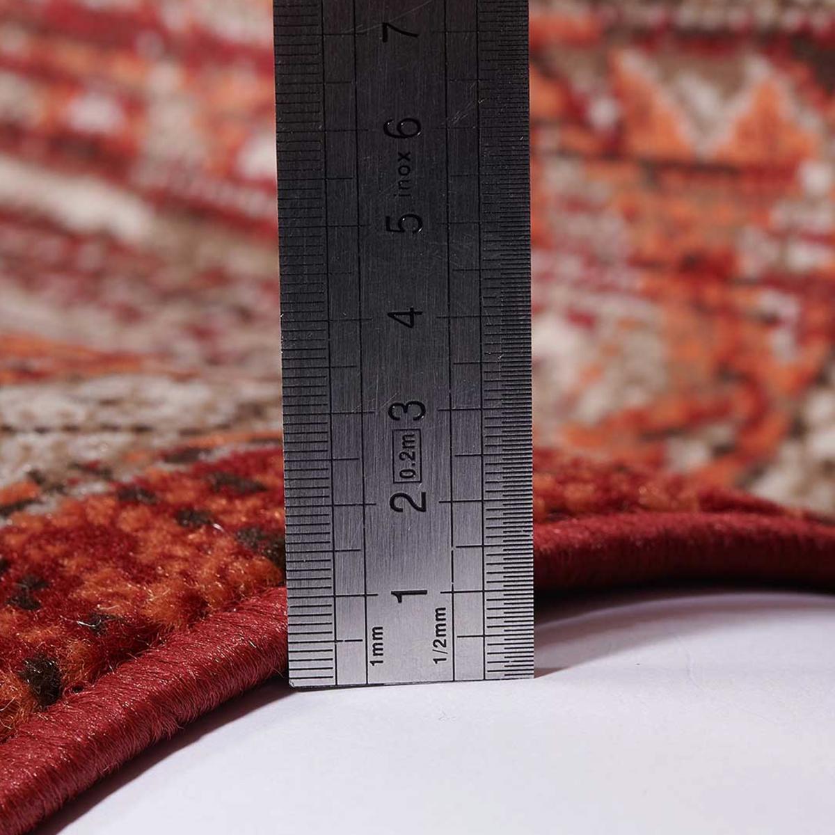 Tapis oriental tissé motif ethnique Heje