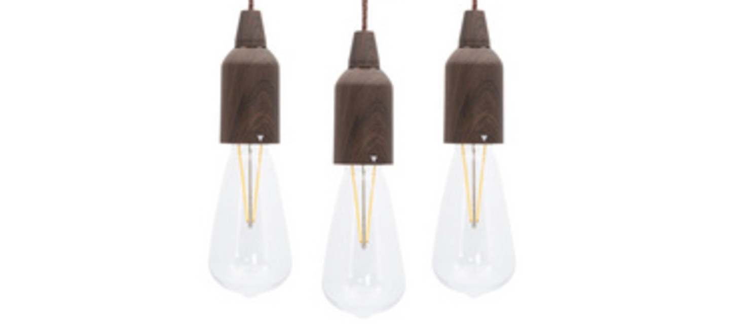 Lot de 3 lampes LED sans fil rechargeable Copenhague - intérieur & extérieur