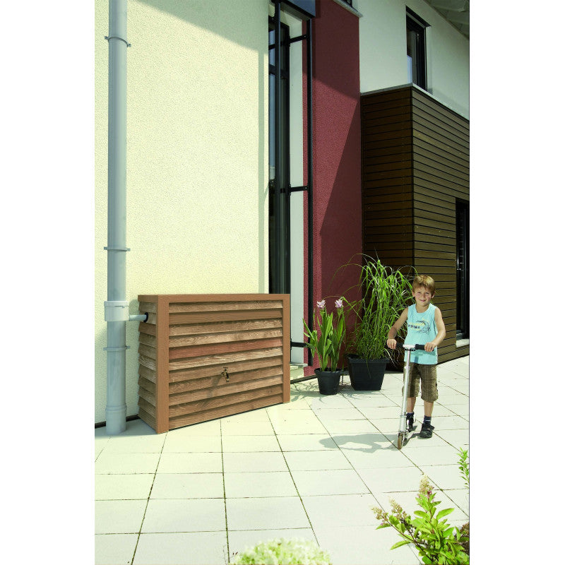 Réservoir mural Woody 350 L, bois clair