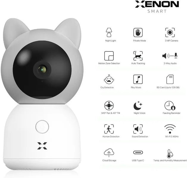 Caméra bébé intelligente