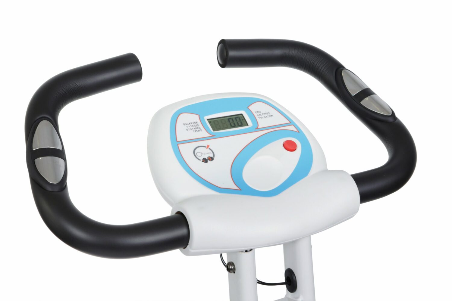 Vélo d'appartement pliable Xbike - O'Fitness - Compteur 5 fonctions - Roue magnétique : 2,5 Kg